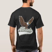 アルバニア 旅行 ロゴ Tシャツ (裏面)