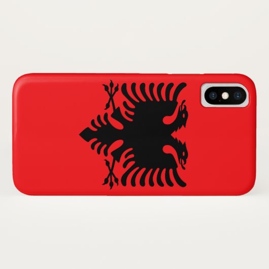 アルバニア Case-Mate iPhoneケース (裏面(横))