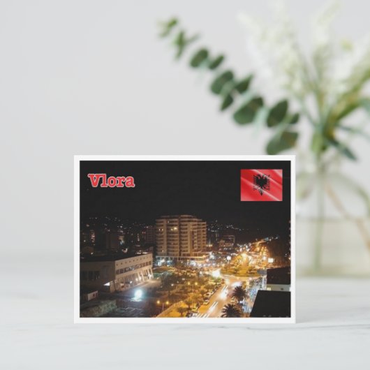 アルバニア – Vlora - ポストカード (スタンド正面)