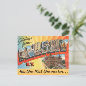 アルバニーからの挨拶 ポストカード (スタンド正面)