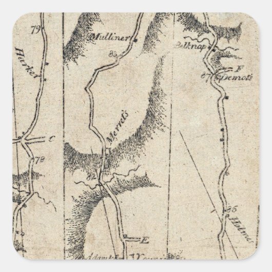 アルバニーからニューボロー33 スクエアシール (正面)