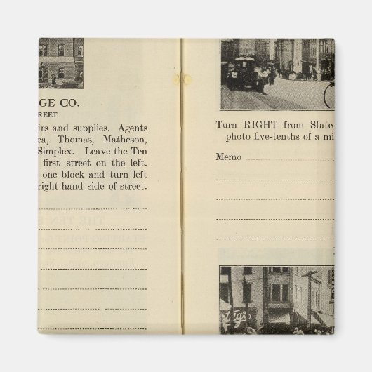 アルバニーガレージアルバニー マグネット (正面)