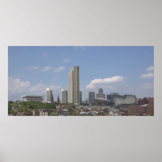 アルバニーダウンタウンビュー2009年5月 ポスター