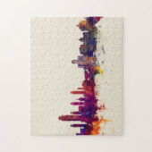 アルバニーニューヨークスカイライン ジグソーパズル (縦)