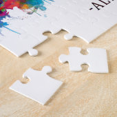 アルバニーニューヨークスカイライン ジグソーパズル (側面)