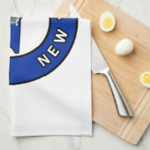 アルバニーニューヨーク キッチンタオル (四つ折り)