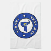 アルバニーニューヨーク キッチンタオル (縦)