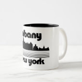 アルバニーニューヨーク ツートーンマグカップ (正面右)