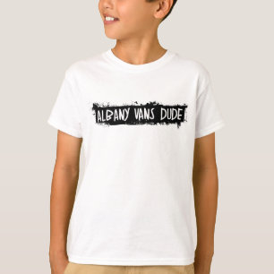 アルバニーヴァンズドゥブラックデザイン Tシャツ
