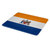 アルバニー国旗（ニューヨーク） カッティングボード (角)