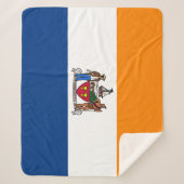 アルバニー国旗（ニューヨーク） シェルパブランケット (正面)