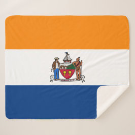 アルバニー国旗（ニューヨーク） シェルパブランケット