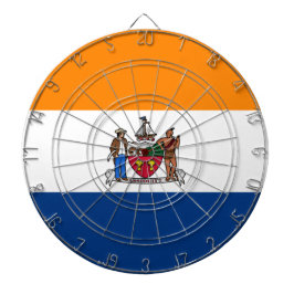 アルバニー国旗（ニューヨーク） ダーツボード