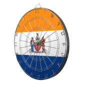 アルバニー国旗(ニューヨーク) ダーツボード (正面右)