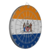 アルバニー国旗(ニューヨーク) ダーツボード (正面左)