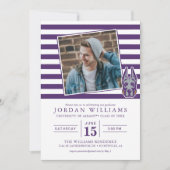 アルバニー大学のグレートデンマスコット頭 案内状 (正面)