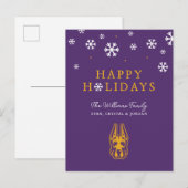 アルバニー大学グレートデンマスコットヘッド シーズンポストカード (正面/裏面)