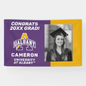 アルバニー大学 |おめでとうグラッド 横断幕 (横)