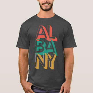 アルバニー活字の友達 Tシャツ