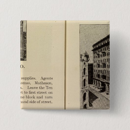 アルバニー·ガレージ·ザ·テン·アイク 缶バッジ (正面)