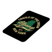 アルバニー，ニューヨーク マグネット (左側)