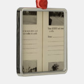 アルバニー、NY メタルオーナメント (右)