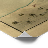 アルバニーNY 1758 ポスター (角)