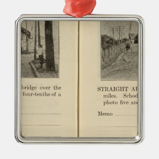 アルバニーRensselaer東のGreenbush メタルオーナメント (正面)