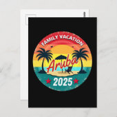 アルバファミリーバケーション2025ファミリーバケーション ポストカード (正面/裏面)