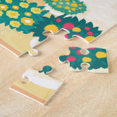 アルバベロイタリア旅行アートヴィンテージ ジグソーパズル (側面)