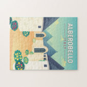 アルバベロイタリア旅行アートヴィンテージ ジグソーパズル (横)