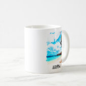 アルバミニマルアイラカリブのンドバケーション コーヒーマグカップ (正面右)