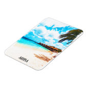 アルバミニマルアイラカリブのンドバケーション マグネット (左側)