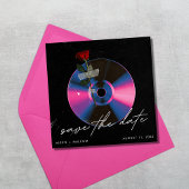 アルバムのカバーユニーク音楽の結婚式の日付を保存 セーブザデート