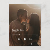 アルバムの表紙の日付の保存 案内ポストカード (正面)