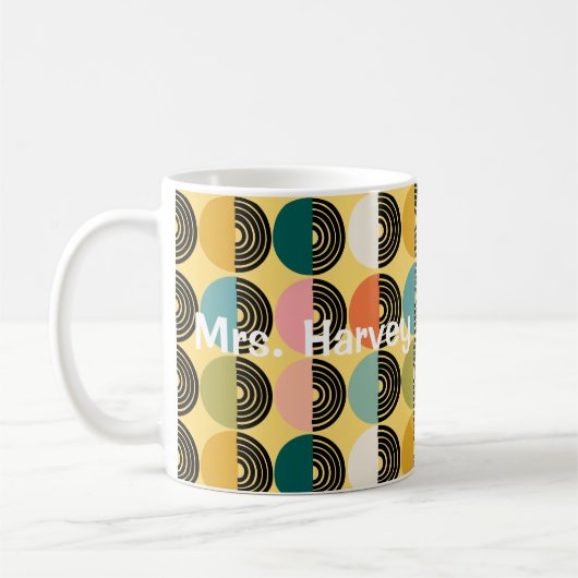 アルバムの録画 コーヒーマグカップ (左)