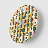 アルバムの録画 ラウンド壁時計 (傾斜)