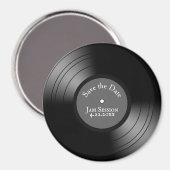 アルバムを記録する日付を保存 マグネット (正面/裏面)