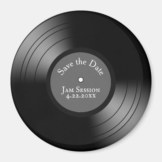 アルバムを記録する日付を保存 マグネット (正面)