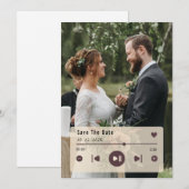 アルバムジャケット風 ウイルス性のある音楽の結婚発表 (正面/裏面)