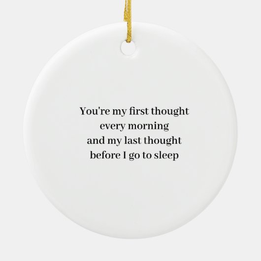 アルバムパーソナライズされたカバー任意のフォトソングの再生リスト セラミックオーナメント (裏面)