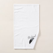 アルバムパーソナライズされたレッツダンスの録音 バスタオルセット (ハンドタオル)