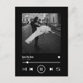 アルバムユニークカバー音楽ソングウイルス日付を保存 ポストカード (正面)