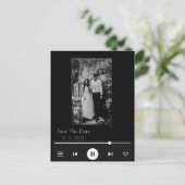 アルバムユニークカバー音楽ソングウイルス日付を保存 ポストカード (スタンド正面)