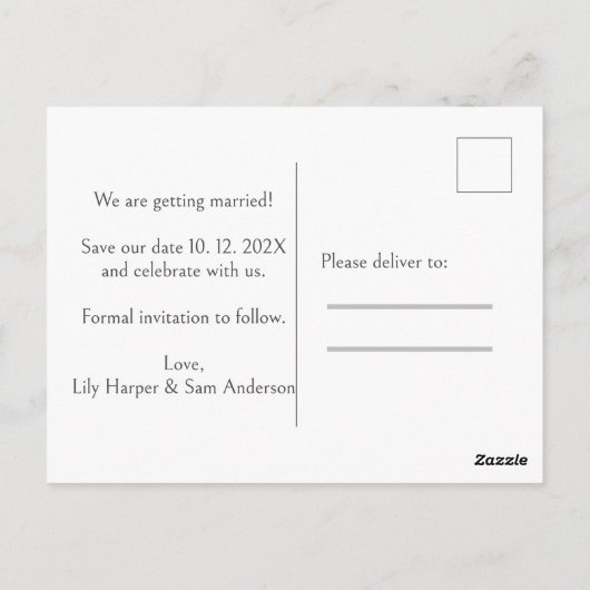 アルバムユニークカバー音楽ソングウイルス日付を保存 ポストカード (裏面)