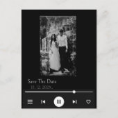 アルバムユニークカバー音楽ソングウイルス日付を保存 ポストカード (正面)