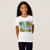 アルバムービュー水彩画 Tシャツ (正面フル)