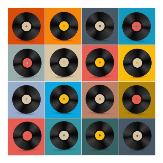 アルバム，レコード，音楽ポスター フォトプリント            (正面)