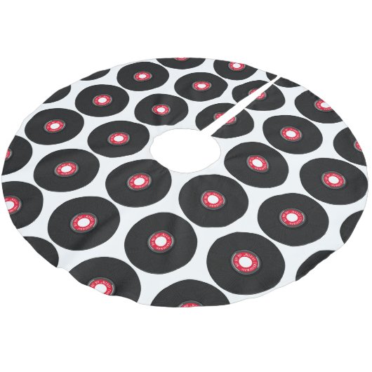 アルバムHo-Ho-Meerry Christmasをレコーディング! ブラッシュドポリエステルツリースカート (アングル)