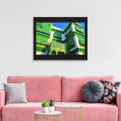 アルバラドグリーン建物 キャンバスプリント (インサイチュ (リビング))